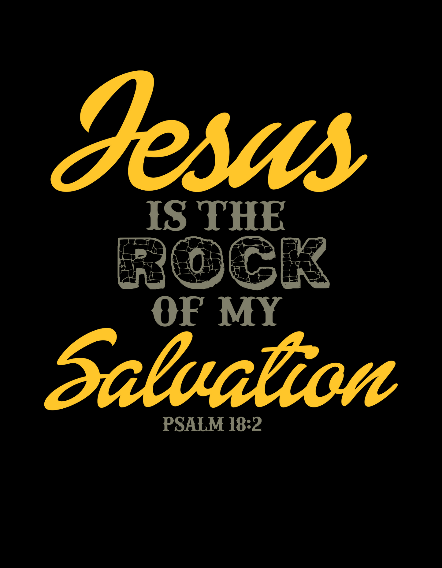 Jesus is the Rock of my Salvation