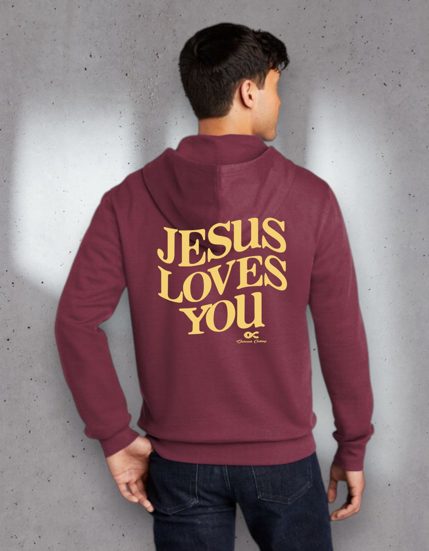 Jesus Loves You Zip up