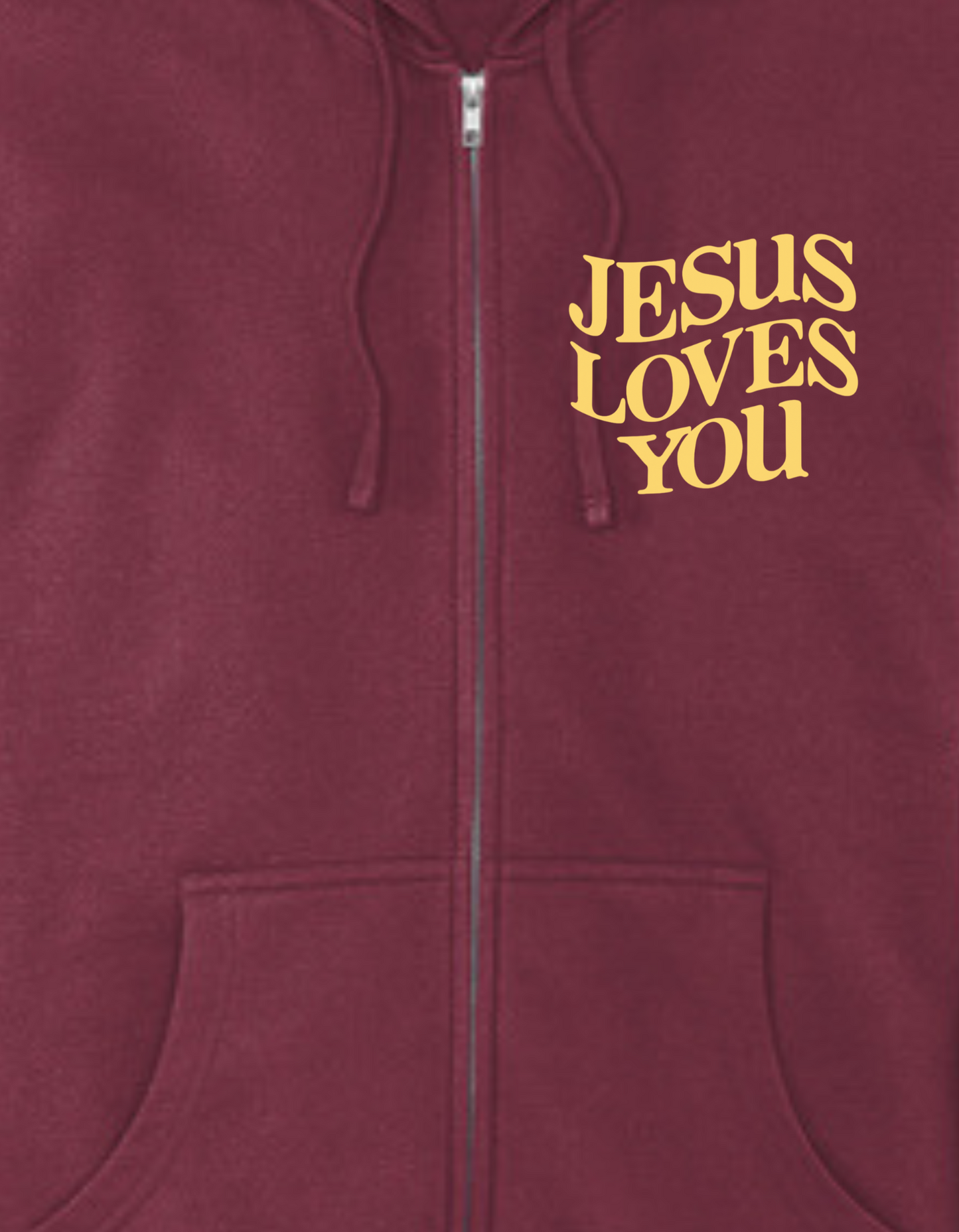 Jesus Loves You Zip up