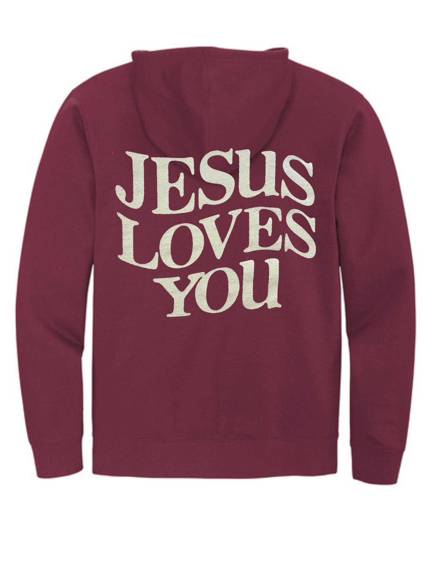 Jesus Loves You Zip up