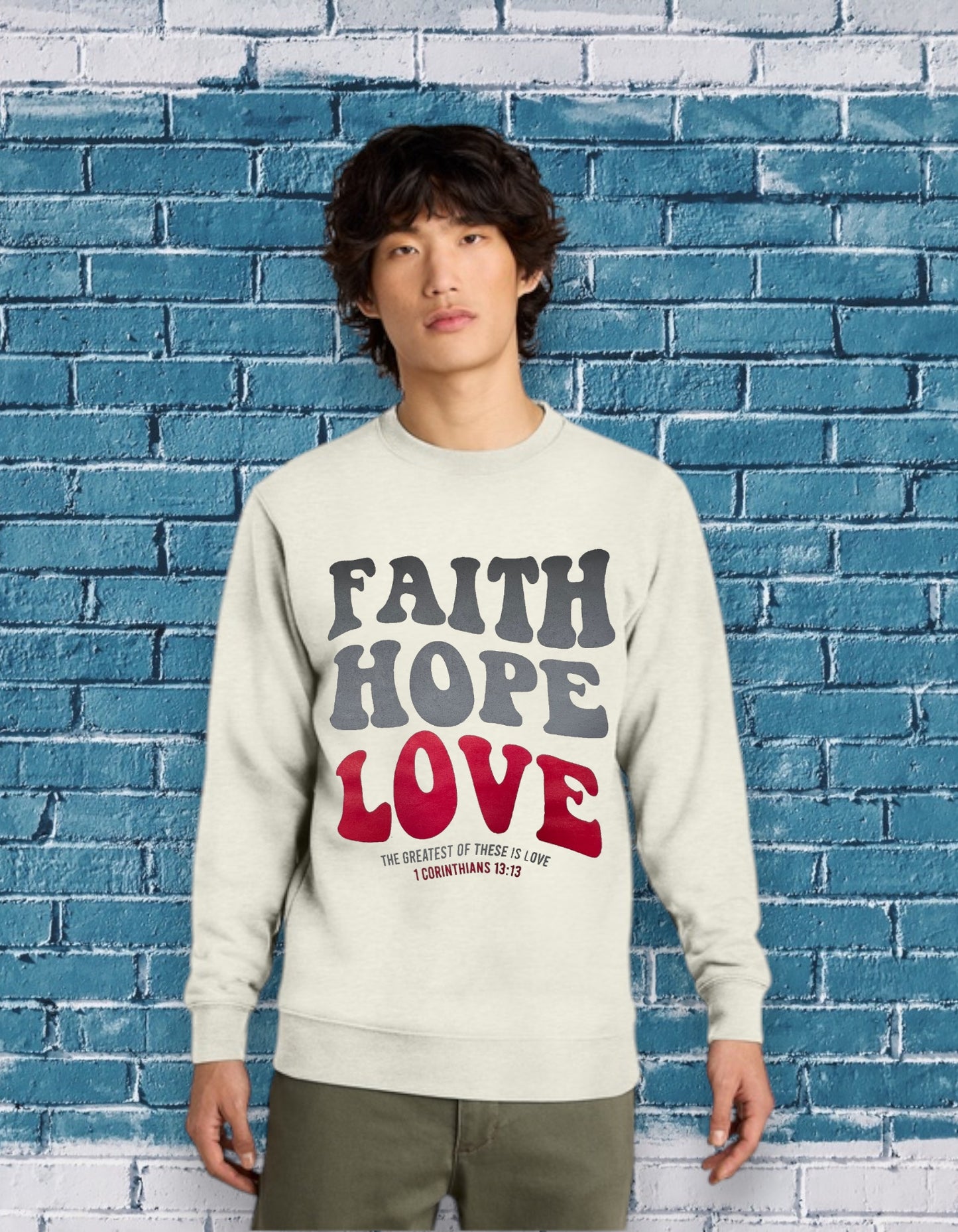 Faith Hope Love Sweater