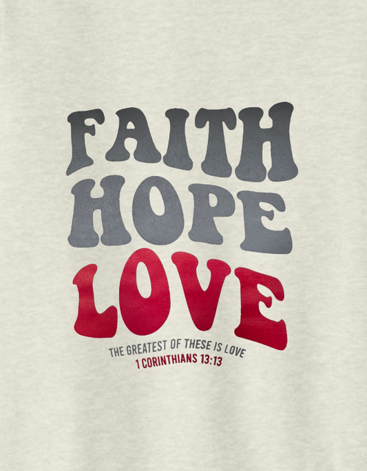Faith Hope Love Sweater